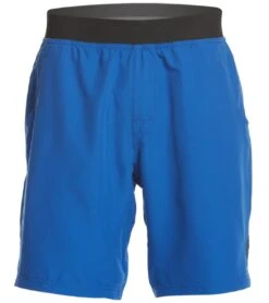 PrAna Men's Mojo Yoga Shorts Island Blue Bungalow 7 PrAna Men's Mojo Yoga Shorts Island Blue Bungalow -Everyday Yoga 1739999936547 islandbluebungalow
