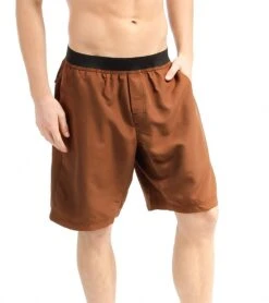 PrAna Men's Mojo Yoga Shorts Auburn -Everyday Yoga 1740007407651 auburn 4a