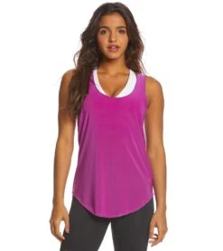Onzie Lightweight Glossy Flow Yoga Tank Top Electric Purple -Everyday Yoga 1740033556515 electricpurple