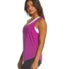 Onzie Lightweight Glossy Flow Yoga Tank Top Electric Purple -Everyday Yoga 1740033556515 electricpurple 2a