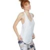 Onzie Lightweight Glossy Flow Yoga Tank Top White 2 Onzie Lightweight Glossy Flow Yoga Tank Top White -Everyday Yoga 1740033884195 white 2a