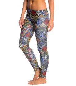 Onzie Long Yoga Leggings Navy Queen
