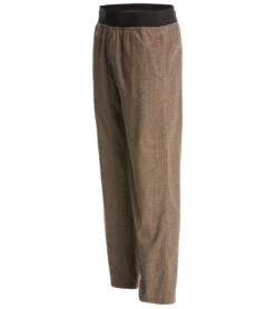 PrAna Men's Vaha Yoga Pants 30" Inseam Brown Herringbone