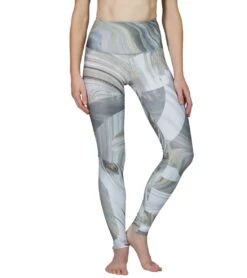 Onzie High Waisted Graphic Yoga Leggings Marble Geo -Everyday Yoga 1740097814563 marblegeo