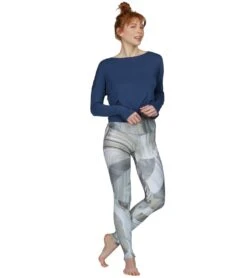 Onzie High Waisted Graphic Yoga Leggings Marble Geo -Everyday Yoga 1740097814563 marblegeo 4a