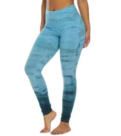 Hard Tail High Waisted Cotton Ankle Yoga Leggings Green/Blue Rainbow Horizon 11 Hard Tail High Waisted Cotton Ankle Yoga Leggings Green/Blue Rainbow Horizon -Everyday Yoga 1740106694691 greenbluerainbowhorizon 5a