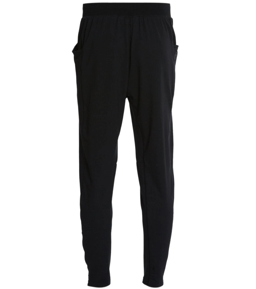 Manduka Men's Intentional Yoga Pants Black 3 Manduka Men's Intentional Yoga Pants Black