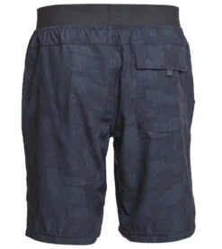 PrAna Men's Super Mojo Yoga Shorts Black Griddle -Everyday Yoga 1740125732899 blackgriddle 3a