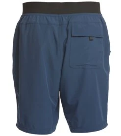 PrAna Men's Super Mojo Yoga Shorts Equinox Blue -Everyday Yoga 1740126027811 equinoxblue 3a