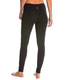 Hard Tail Skinny Ankle Cotton Leggings With Pockets -Everyday Yoga 1740130582563 black 3a