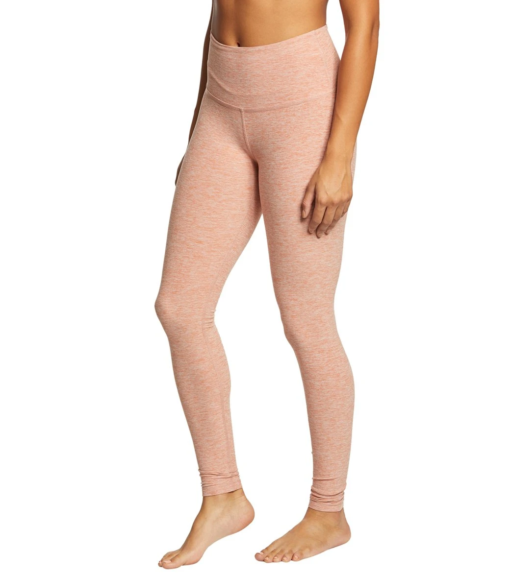 Beyond Yoga Spacedye High Waisted Long Yoga Leggings Rainwash Pink Shell 3 Beyond Yoga Spacedye High Waisted Long Yoga Leggings Rainwash Pink Shell