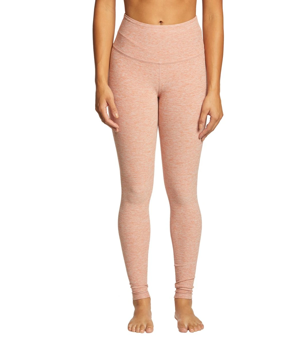 Beyond Yoga Spacedye High Waisted Long Yoga Leggings Rainwash Pink Shell 7 Beyond Yoga Spacedye High Waisted Long Yoga Leggings Rainwash Pink Shell - Image 5