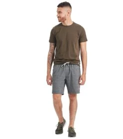 Vuori Men's Tuvalu Stretch Tee Evergreen -Everyday Yoga 1740139986979 evergreen 3a