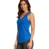 Bella + Canvas Flowy V-Neck Workout Tank Top True Royal 2 Bella + Canvas Flowy V-Neck Workout Tank Top True Royal -Everyday Yoga 1740141133859 trueroyal 2a