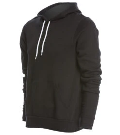 Bella + Canvas Men's Poly-Cotton Fleece Pullover Hoodie 15 Bella + Canvas Men's Poly-Cotton Fleece Pullover Hoodie -Everyday Yoga 1740153421859 black 2a