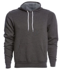 Bella + Canvas Men's Poly-Cotton Fleece Pullover Hoodie 13 Bella + Canvas Men's Poly-Cotton Fleece Pullover Hoodie -Everyday Yoga 1740153552931 darkgreyheather