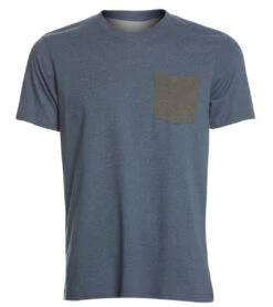PrAna Men's PrAna Pocket Tee Denim Heather -Everyday Yoga 1740190187555 denimheather