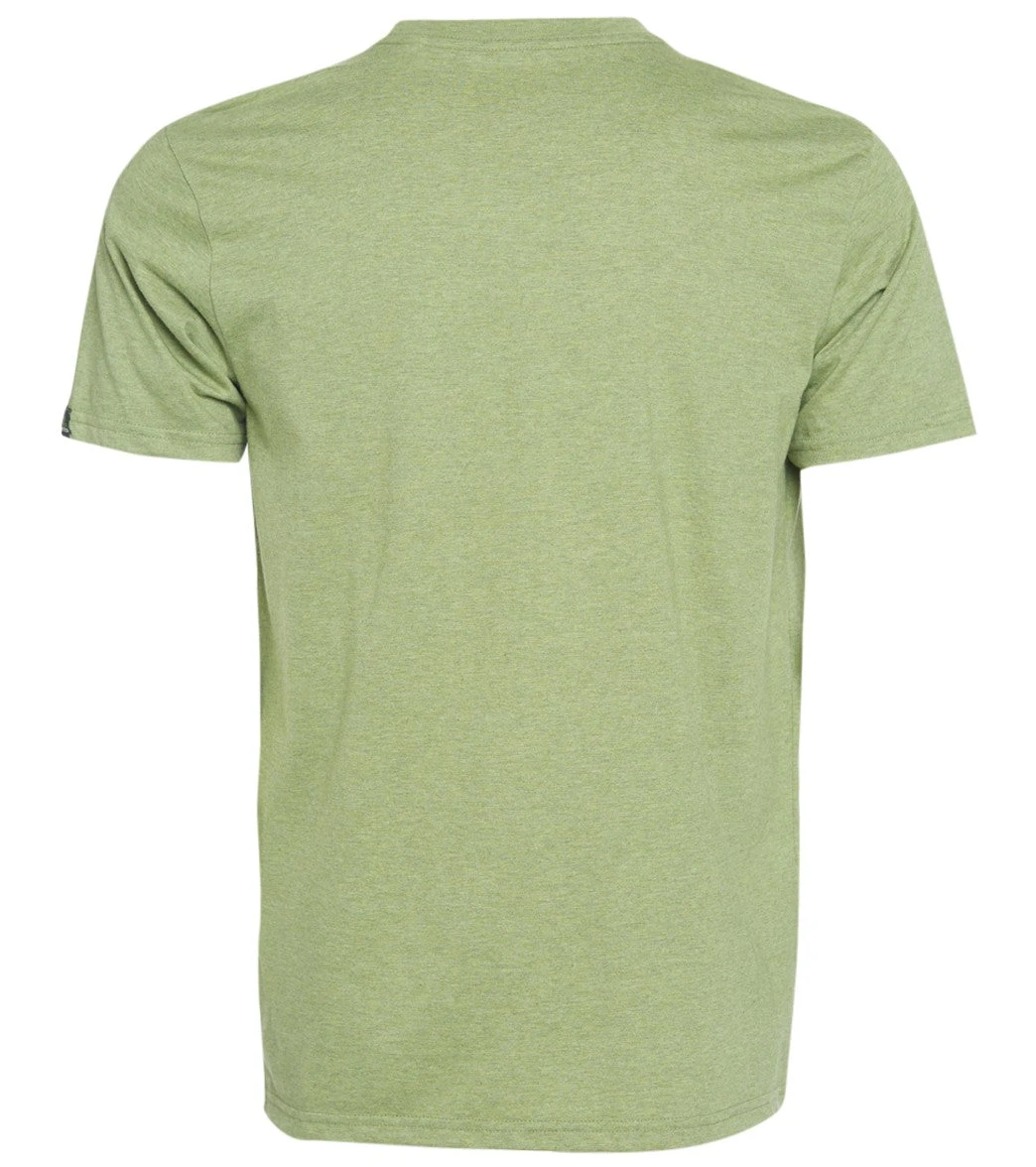 PrAna Men's PrAna Pocket Tee Matcha Heather 3 PrAna Men's PrAna Pocket Tee Matcha Heather
