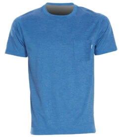 Vuori Men's Tradewind Performance Tee -Everyday Yoga 1740207226915 azureheather