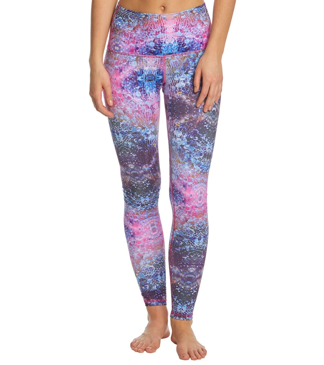 Mika Yoga Wear Kaya High Waisted Yoga Leggings Milky Way 7 Mika Yoga Wear Kaya High Waisted Yoga Leggings Milky Way - Image 5