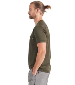 Vuori Men's Tradewind Performance Tee Evergreen Heather
