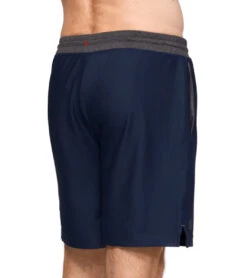 Manduka Men's Performance Mesh Yoga Shorts Midnight