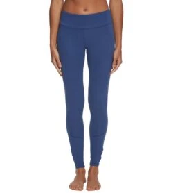 Balance Collection Alison High Waisted Strappy Mesh Yoga Leggings Starry Night