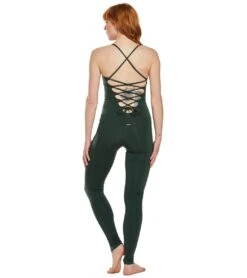 Mika Yoga Wear Wayara Yoga & Dance Long Leotard -Everyday Yoga 1740222955555 jade 1a