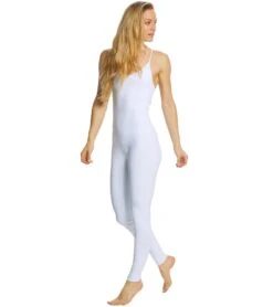 Mika Yoga Wear Wayara Yoga & Dance Long Leotard -Everyday Yoga 1740223250467 white 3a