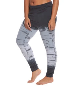 Hard Tail Plus Size Contour Rolldown Cotton Yoga Leggings Black/Grey Tie Dye 11 Hard Tail Plus Size Contour Rolldown Cotton Yoga Leggings Black/Grey Tie Dye -Everyday Yoga 1740229279779 blackgreytiedye