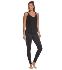 Bella + Canvas Flowy Side Slit Workout Tank Top Black 8 Bella + Canvas Flowy Side Slit Workout Tank Top Black -Everyday Yoga 1740236062755 black 4a