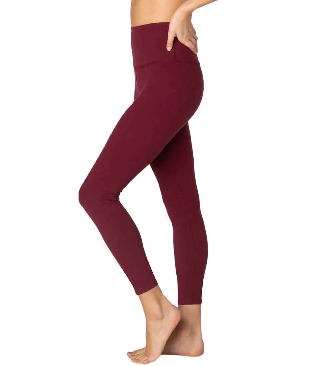 Beyond Yoga Supplex Caught In The Midi High Waisted Leggings Team Burgundy 5 Beyond Yoga Supplex Caught In The Midi High Waisted Leggings Team Burgundy - Image 3