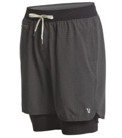Vuori Men's Stockton Shorts Black Texture