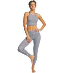 Varley Bates Yoga Leggings Black/White Harringbone -Everyday Yoga 1740326305827 blackwhiteharringbone 4a