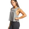 Spiritual Gangster Warrior Crop Tank Heather Grey -Everyday Yoga 1740332302371 heathergrey 2a