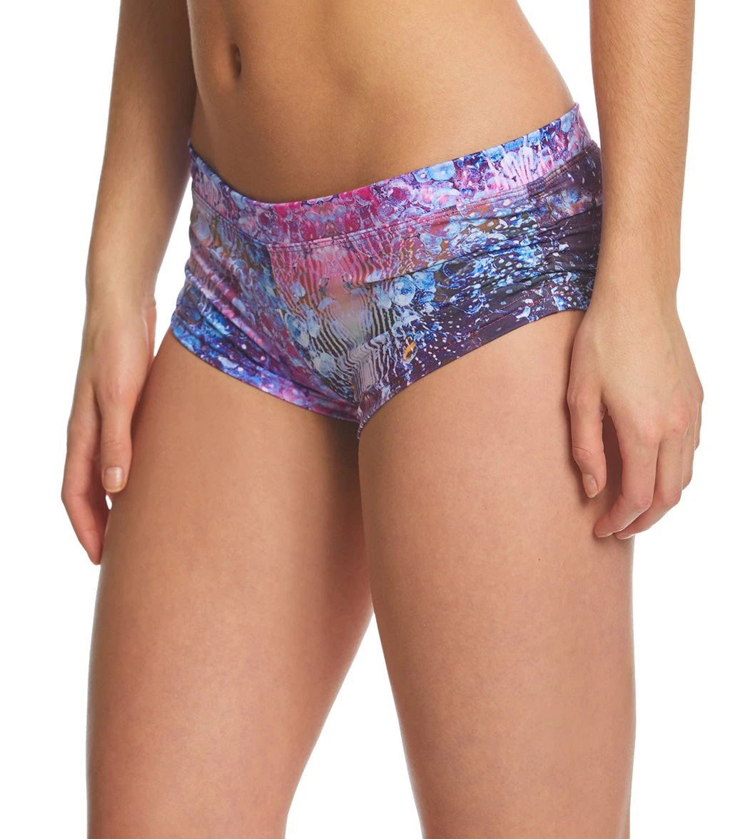 Mika Yoga Wear Meeko Hot Yoga Shorts Milky Way 3 Mika Yoga Wear Meeko Hot Yoga Shorts Milky Way