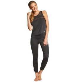 Marika Flounce Yoga Crop Top Black 8 Marika Flounce Yoga Crop Top Black -Everyday Yoga 1740349636643 black 4a 1