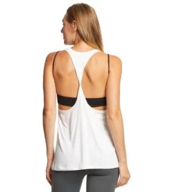 Beyond Yoga Twisted Racerback Tank -Everyday Yoga 1740372115491 white