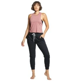 Bella + Canvas Racerback Crop Tank Heather Mauve 8 Bella + Canvas Racerback Crop Tank Heather Mauve -Everyday Yoga 1740376899619 heathermauve 4a