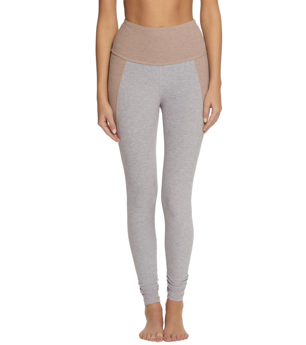 Beyond Yoga Spacedye Off Duty High Waisted Yoga Leggings Wild Wisteria/Glacier Colorblock 3 Beyond Yoga Spacedye Off Duty High Waisted Yoga Leggings Wild Wisteria/Glacier Colorblock