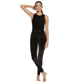 Beyond Yoga Velvet Motion Top Notch Cropped Tank Black -Everyday Yoga 1740405800995 black 4a