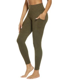 PrAna Becksa 7/8 Yoga Leggings Slate Green Heather -Everyday Yoga 1740407210019 slategreenheather
