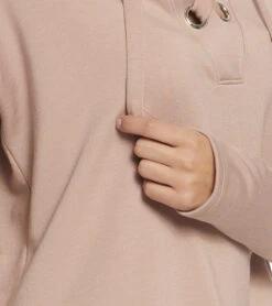 Beyond Yoga Over Tied Cropped Pullover -Everyday Yoga 1740413435939 brazenblush 5a