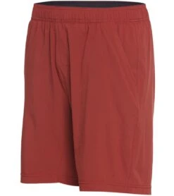 PrAna Men's Heiro 8" Inseam Yoga Shorts -Everyday Yoga 1740421398563 maple 2a