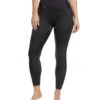 Beyond Yoga True To Stripe High Waisted 7/8 Yoga Leggings Black Heather Surf Stripe
