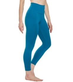 Beyond Yoga Sportflex High Waisted 7/8 Yoga Leggings Bali Blue