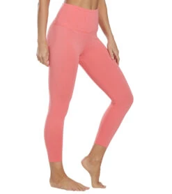 Balance Collection Ultra High Waisted Yoga Capris Rose Of Sharon
