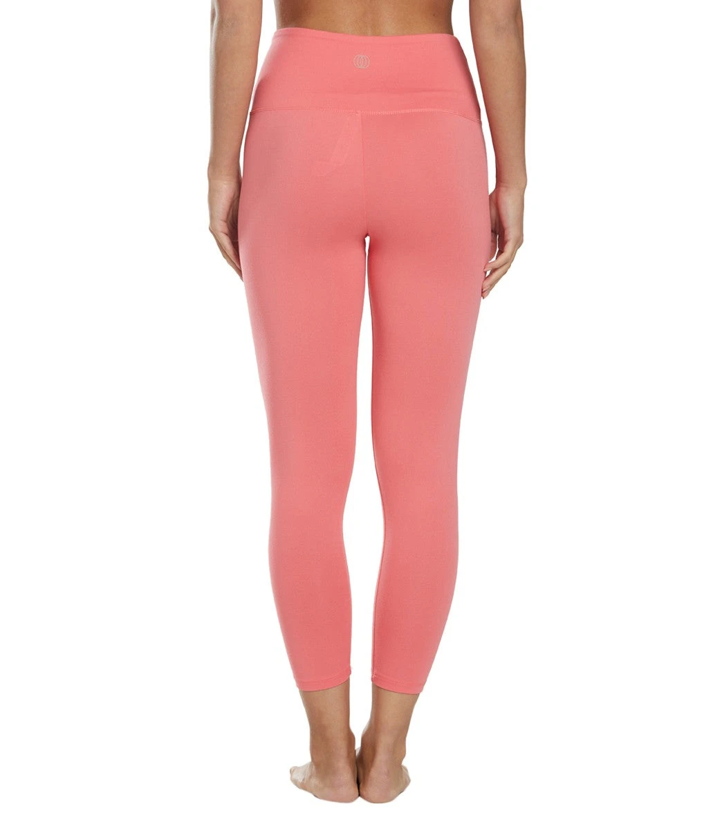Balance Collection Ultra High Waisted Yoga Capris Rose Of Sharon 4 Balance Collection Ultra High Waisted Yoga Capris Rose Of Sharon - Image 2
