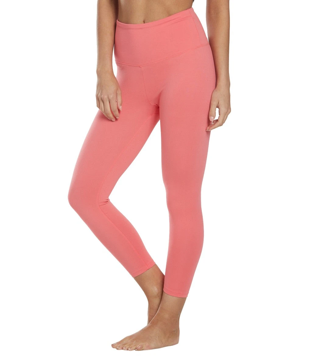 Balance Collection Ultra High Waisted Yoga Capris Rose Of Sharon 6 Balance Collection Ultra High Waisted Yoga Capris Rose Of Sharon - Image 4