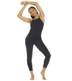 Free People Movement Side To Side Performance Leotard -Everyday Yoga 1740447121443 black 4a 1